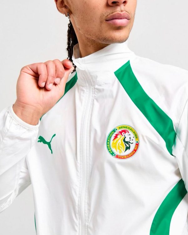 veste officielle puma de la fédération sénégalaise de football – style, confort et fierté nationale.