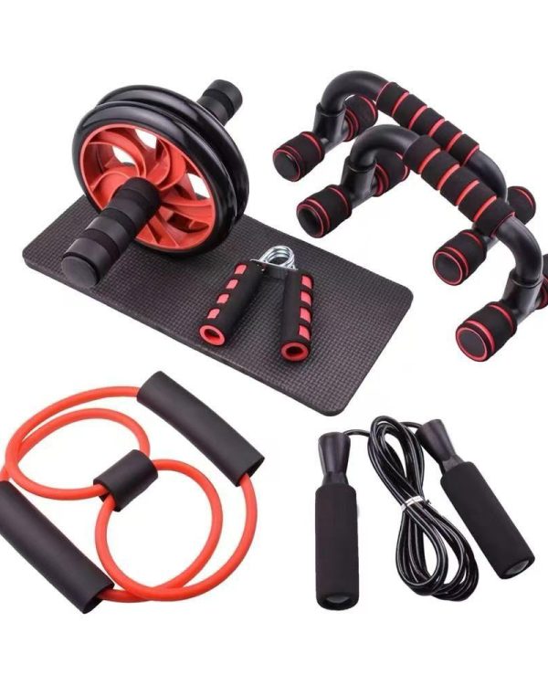 kit d’entraînement fitness complet 5 en 1 – musculation & exercices à domicile