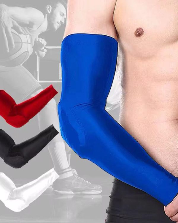 manche de compression sport bras – anti transpiration & anti douleur | manchon basketball, football, gym – dakar sénégal