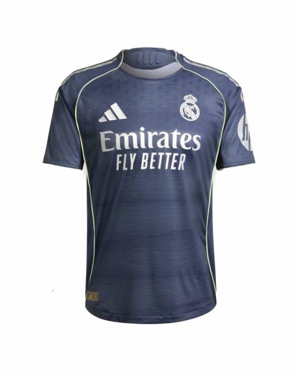maillot real madrid extérieur 2025/2026 version joueur/stadium dakar