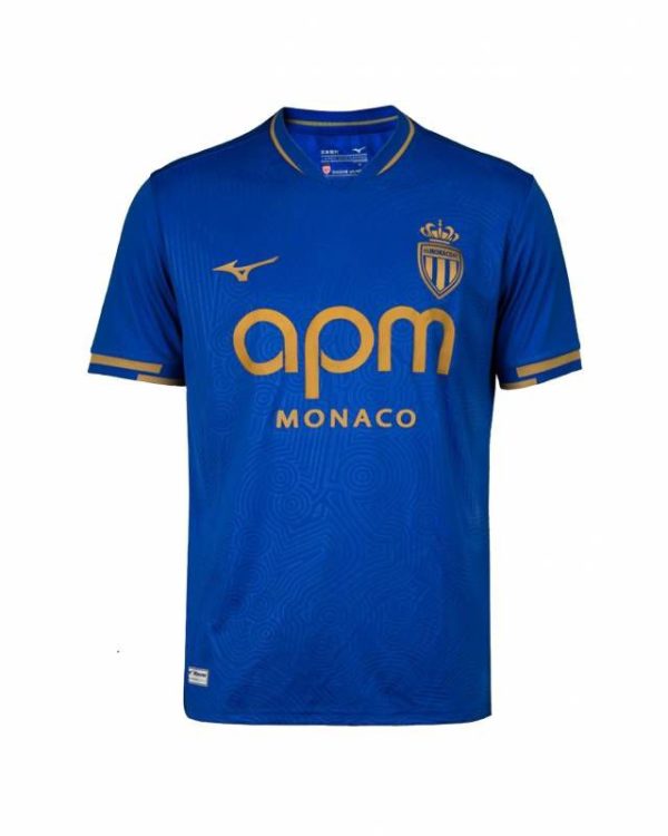 maillot as monaco extérieur 2025/2026 mizuno "blue samurai" dakar