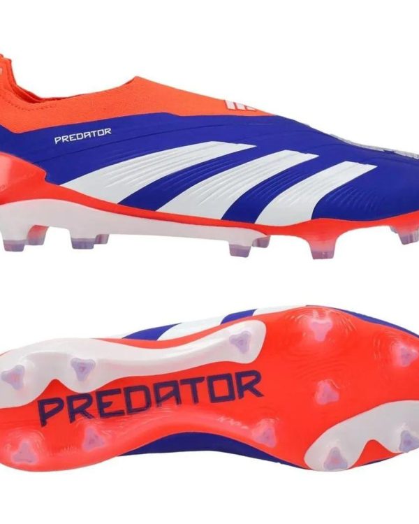 adidas predator chaussures de football fg bleu/orange – crampons terrain sec à dakar sénégal