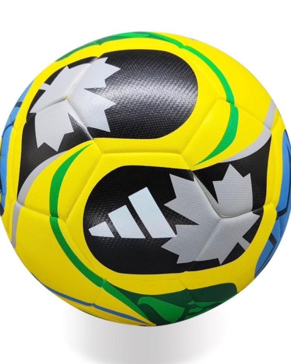 ballon adidas fifa world cup 26™ trionda – ballon officiel coupe du monde 2026 – jaune/vert/bleu