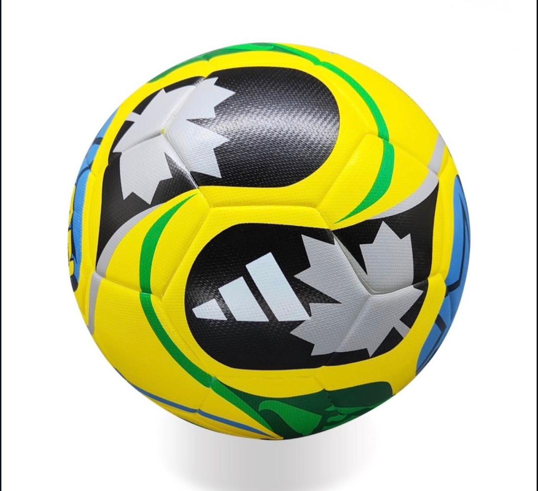 ballon adidas fifa world cup 26™ trionda – ballon officiel coupe du monde 2026 – jaune/vert/bleu