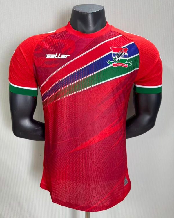 nouveau maillot gambie domicile 2025/2026 version player livraison partout au sénégal