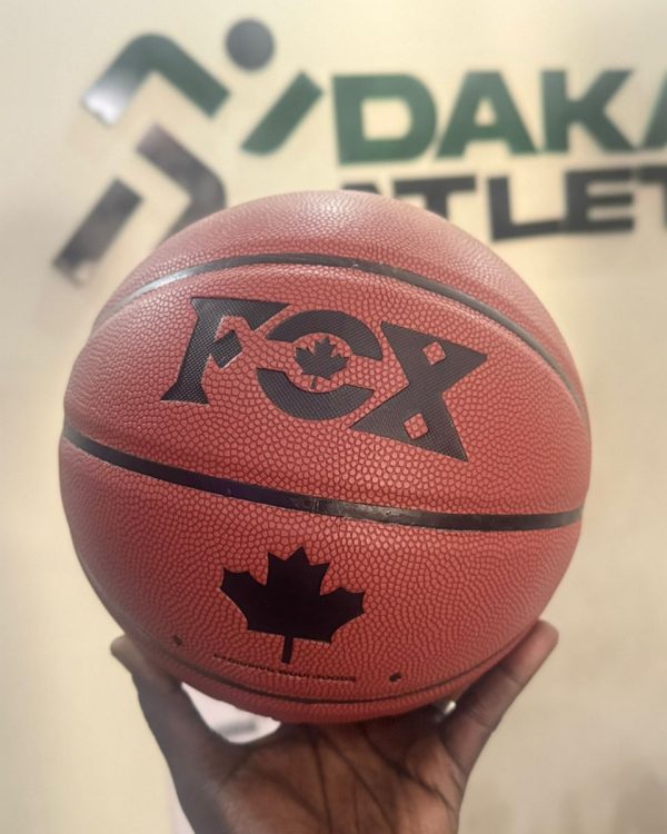ballon de basketball fox pro – cuir composite & grip supérieur – livraison dakar & sénégal