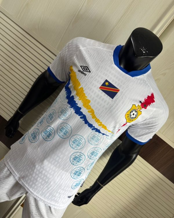 maillot rdc extérieur 2026 léopards version joueur (elite) – disponible à dakar
