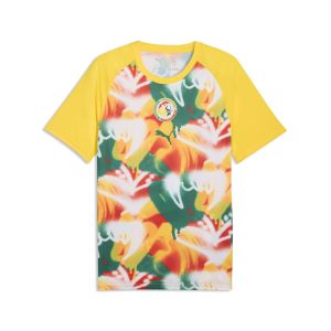 maillot d'avant match sénégal puma 2026 – jaune pelé & vert – livraison dakar & sénégal