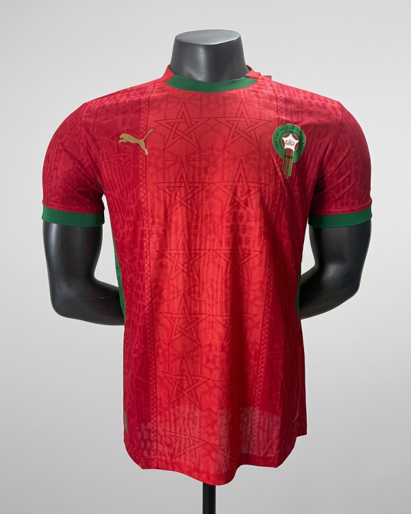 nouveau maillot maroc domicile 20252026 – version player – livraison partout au sénégal